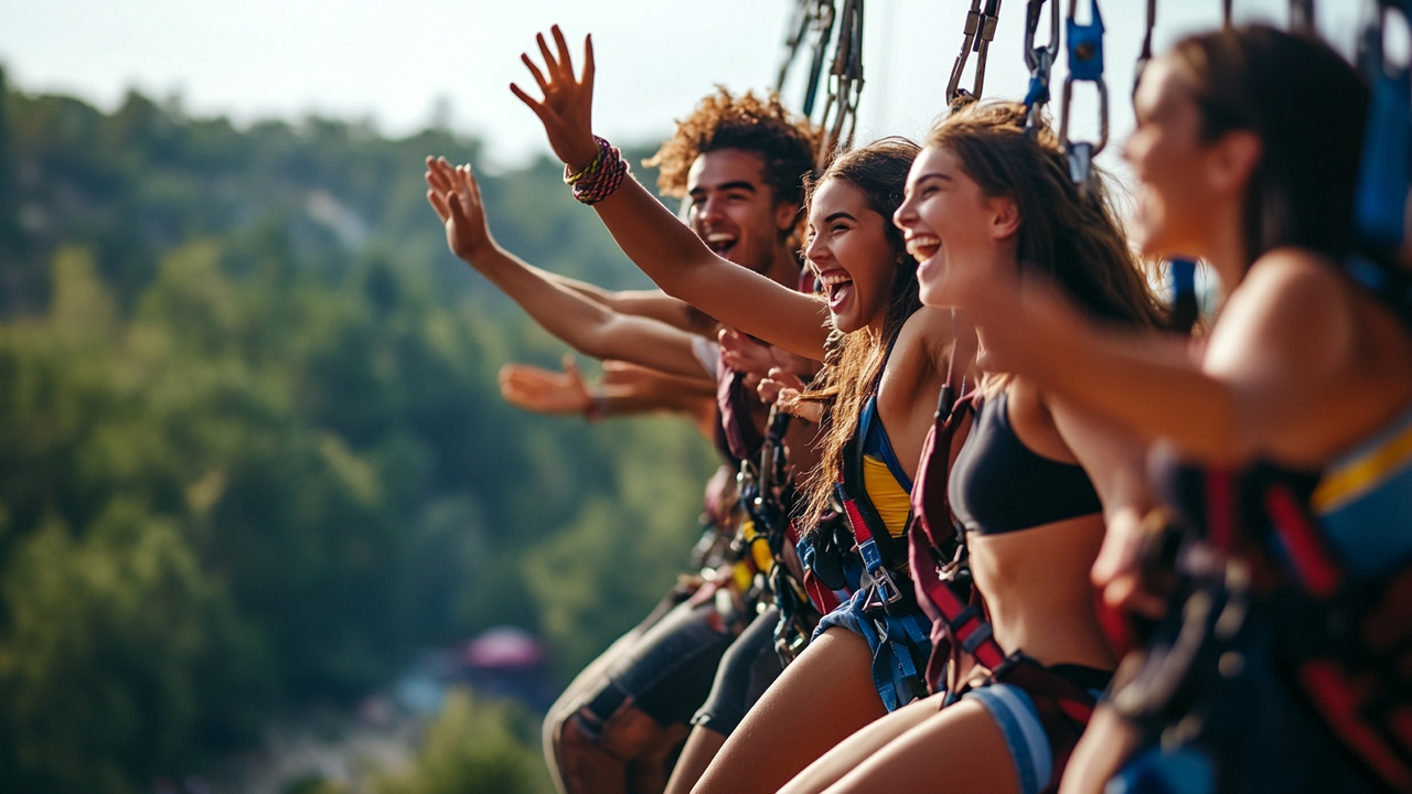 Les bénéfices d'un saut élastique pour le moral et le corps