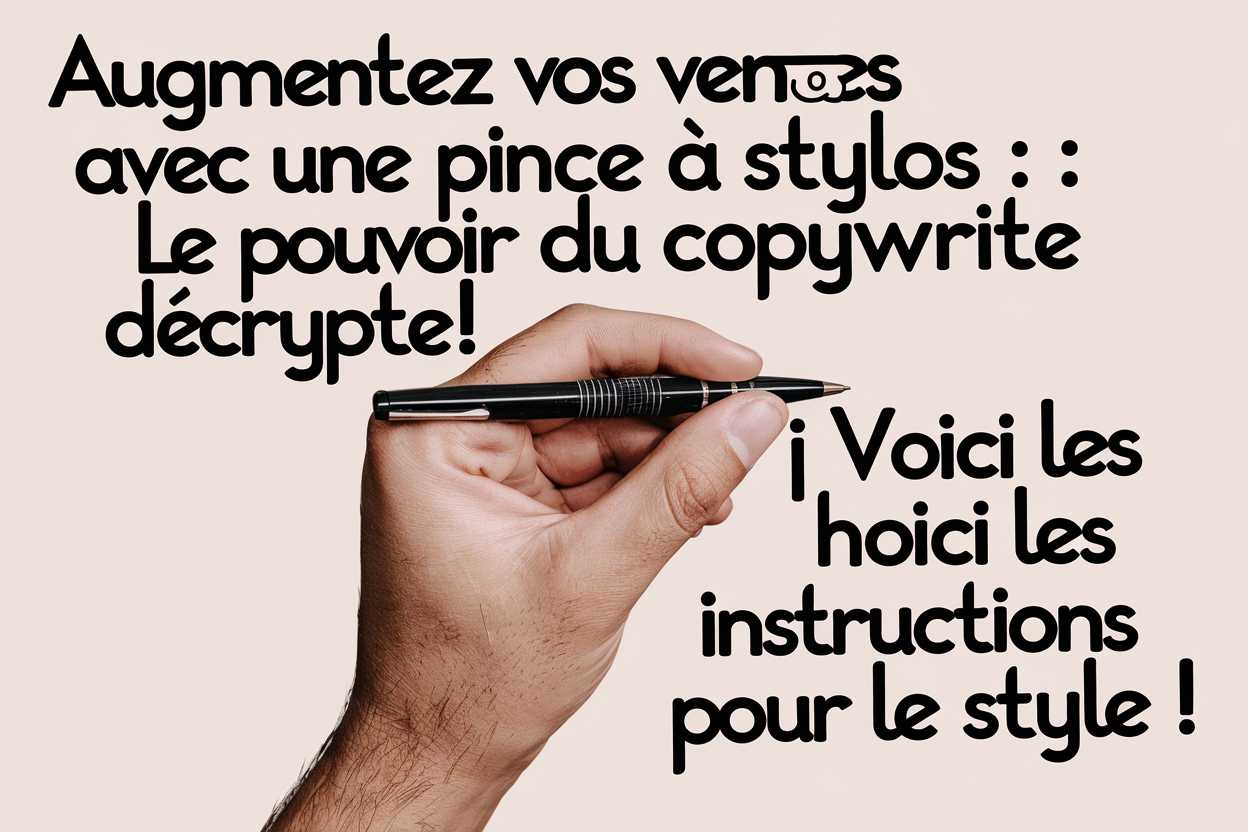 Copyrwrite Message Boostez vos ventes avec le copywrite : découvrez son impact