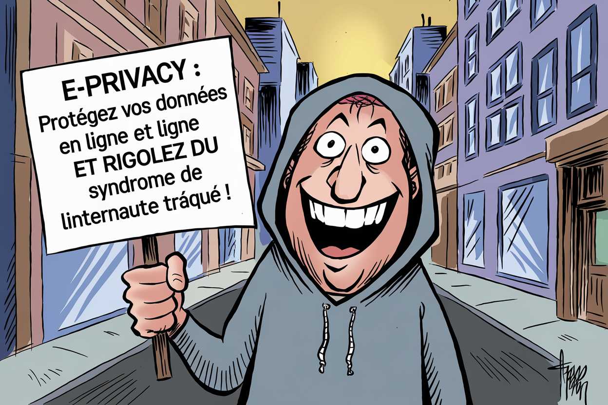 E-privacy : données sûres & humour face à la surveillance en ligne