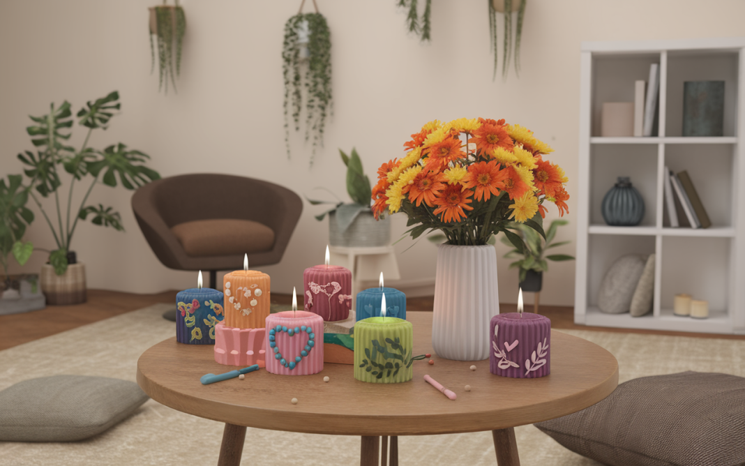 Des bougies personnalisées pour illuminer votre intérieur : astuces DIY déco