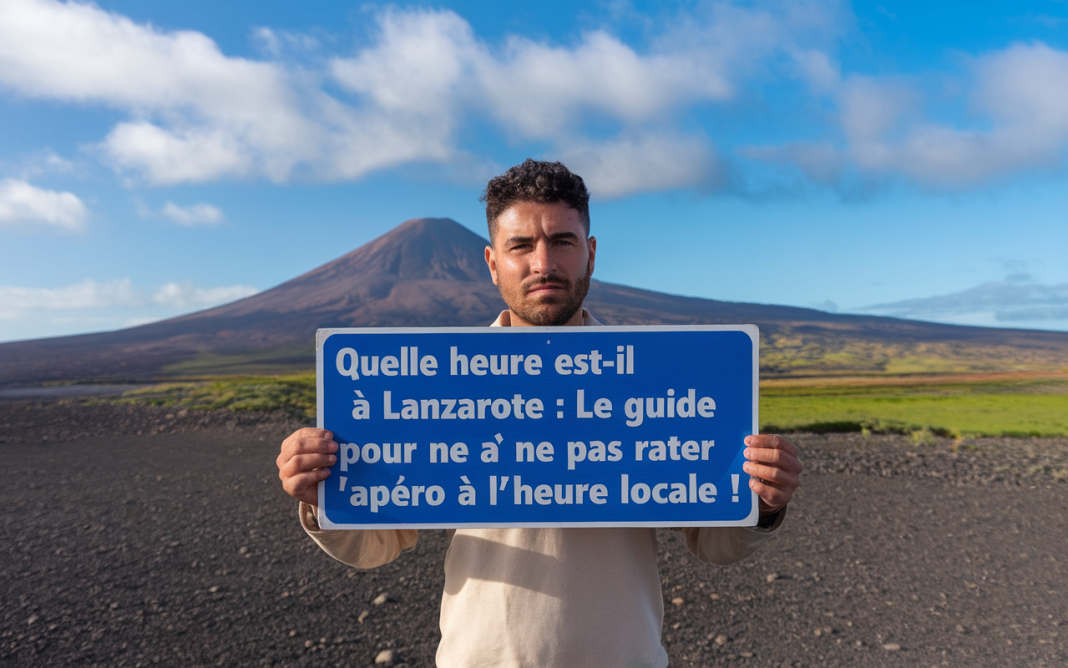 Quelle heure est il à Lanzarote : le guide pour ne pas rater l’apéro à l’heure locale !